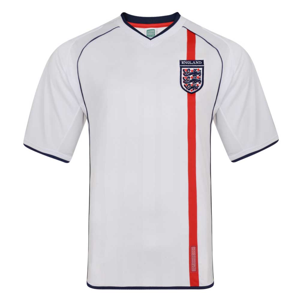 England 2002 Retro Football Shirt (GERRARD 4)