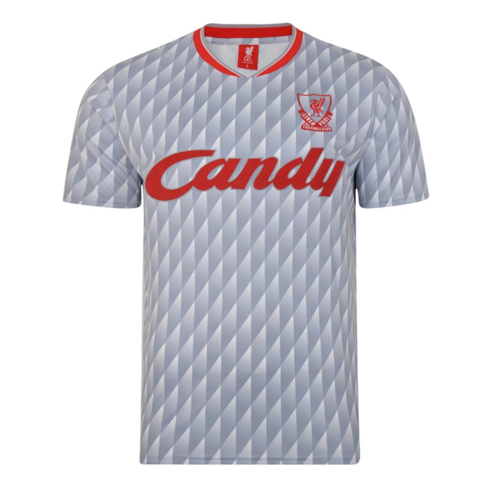 Liverpool FC 1990 Away Retro Football Shirt (RUSH 9)