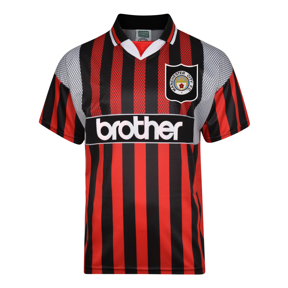 Manchester City 1994 Away Retro Shirt (Curle 5)