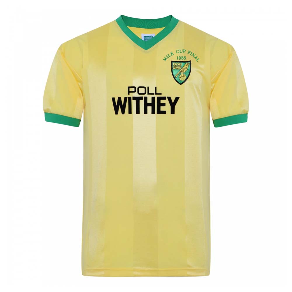 Norwich City 1985 League Cup Final Shirt (Hartford 10)