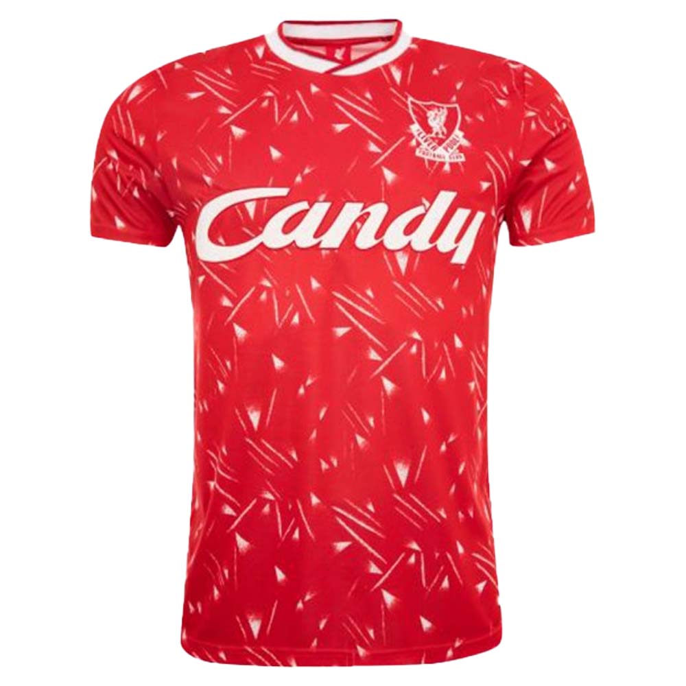 Score Draw Liverpool FC 1989 Retro Football Shirt (RUSH 9)