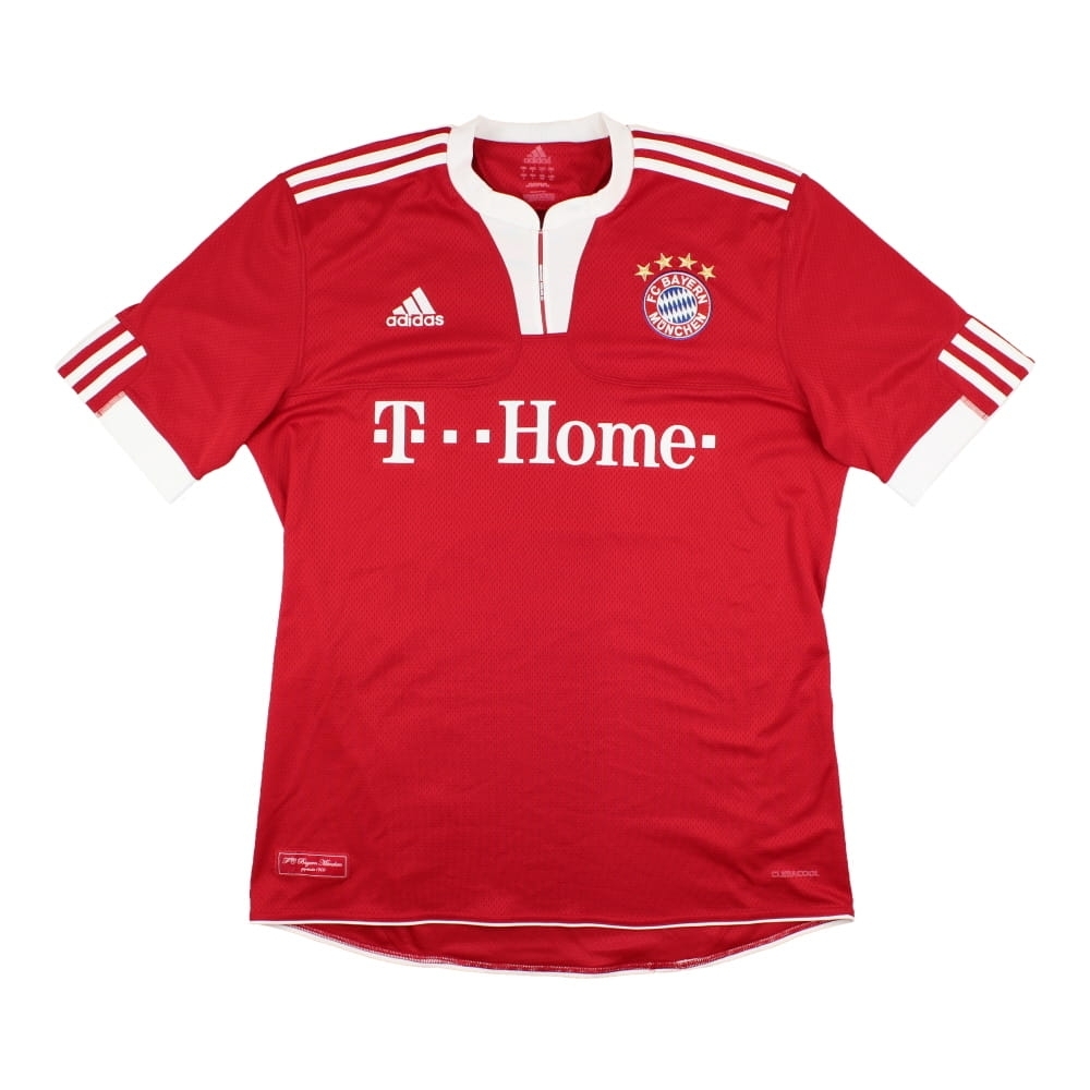 Bayern Munich 2009-10 Home Shirt (Robben #10) ((Very Good) L)