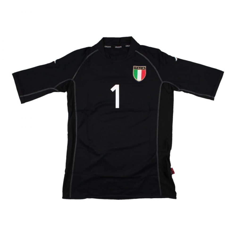 Italy 2002-03 GK Shirt (Buffon #1) ((Very Good) M)