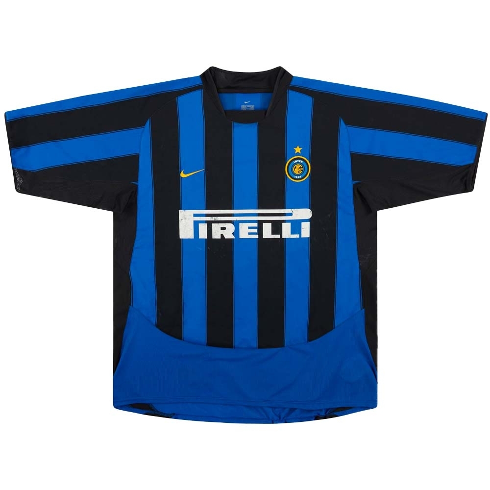 Inter Milan 2003-04 Home Shirt (Vieri #32) ((Good) XXL)