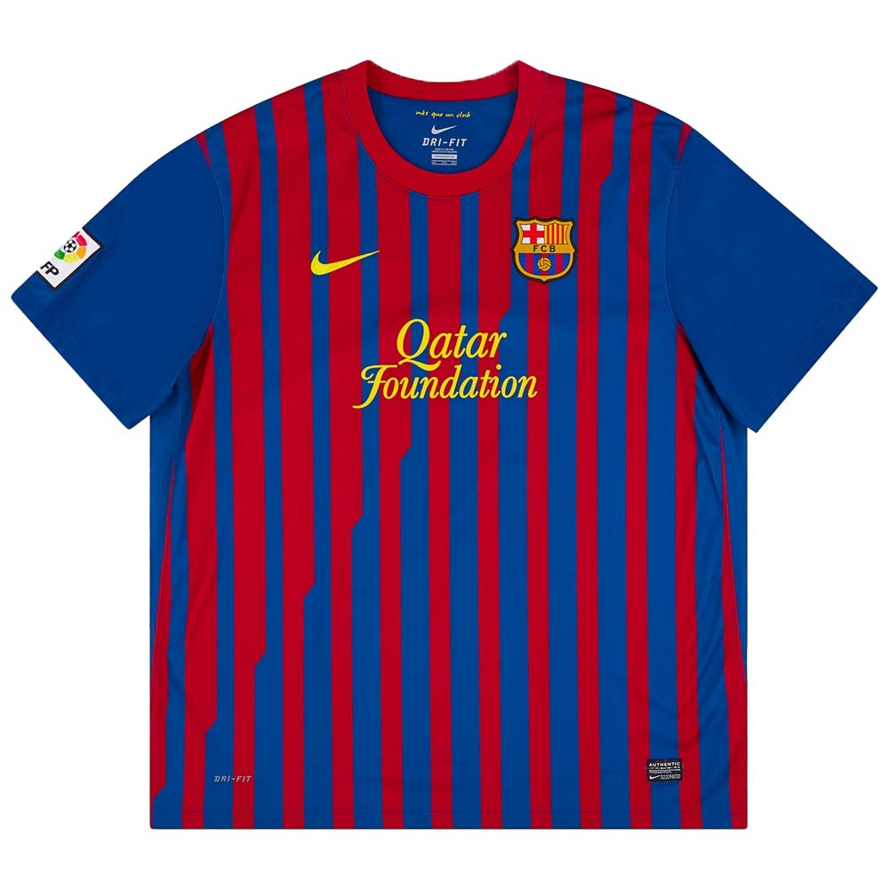 Barcelona 2011-12 Home Shirt (Excellent) (Fabregas 4)