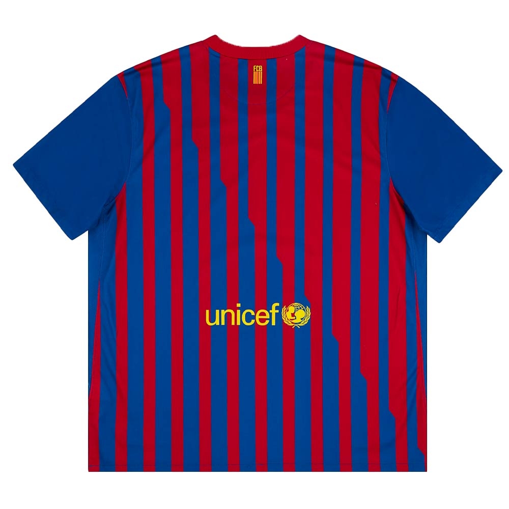 Barcelona 2011-12 Home Shirt (Excellent) (Messi 10)