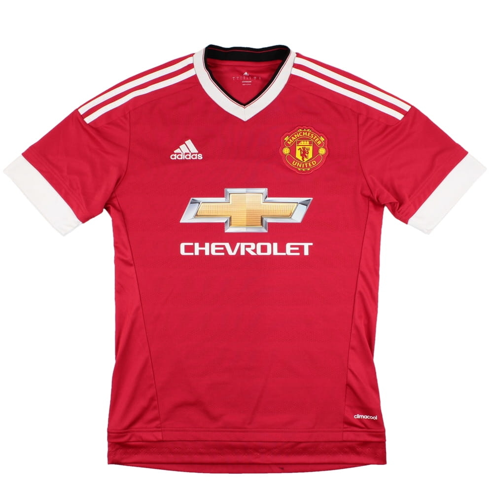 Manchester United 2015-16 Home Shirt (Memphis #7) (S) (Very Good)