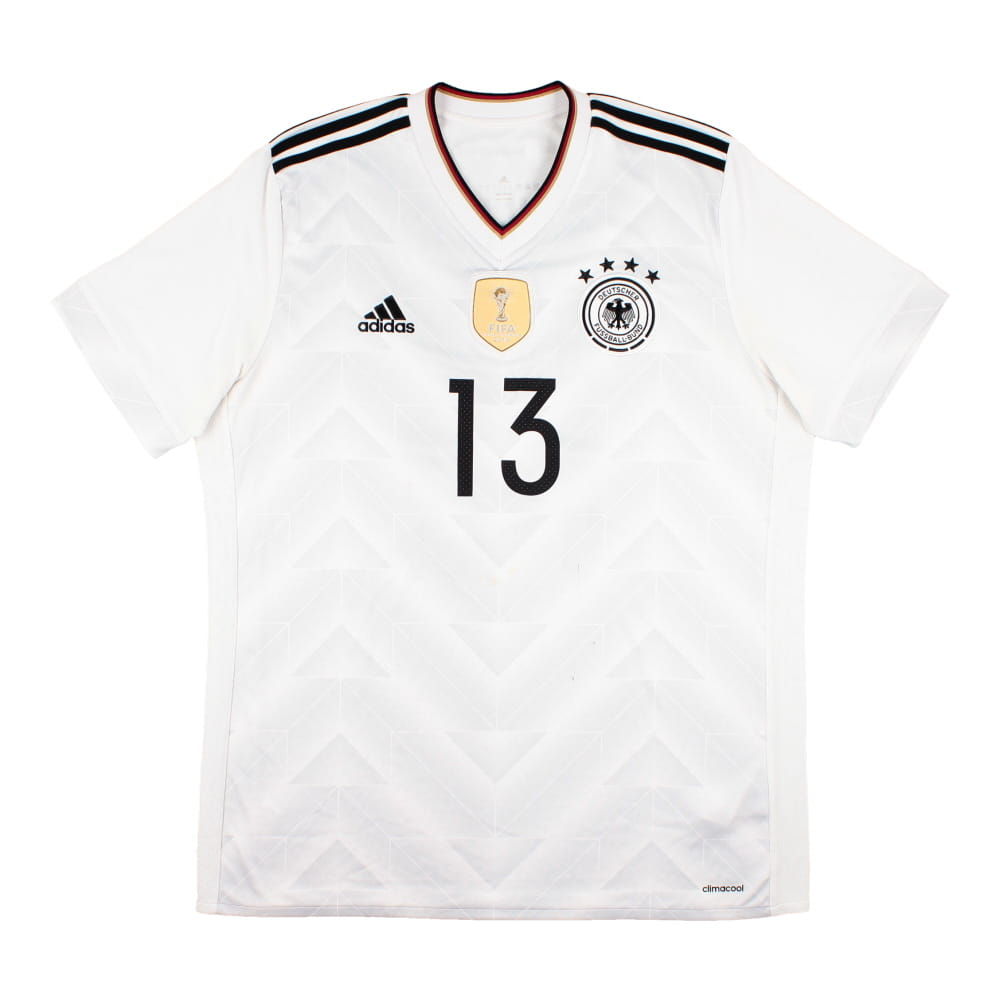 Germany 2017 Confederations Cup Home Shirt (L) Muller #13 (Good)