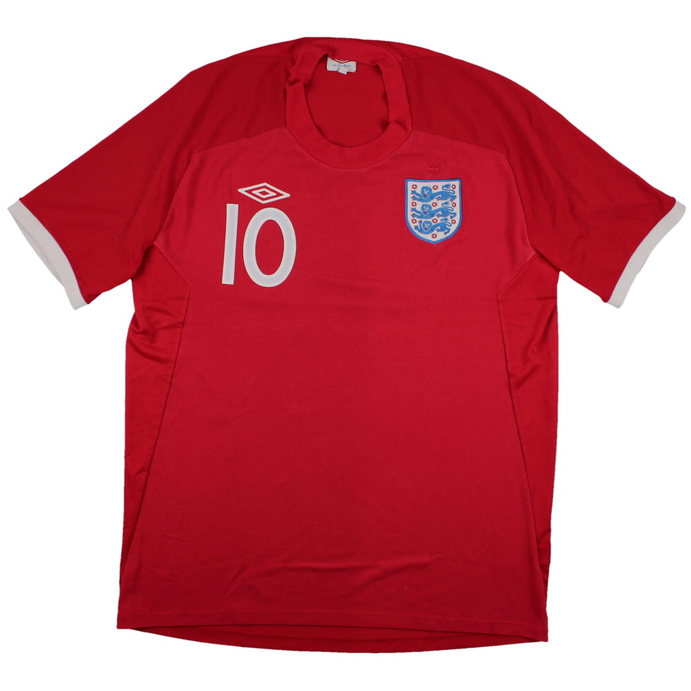 England 2010-11 Away Shirt (S) Rooney #10 (Excellent)