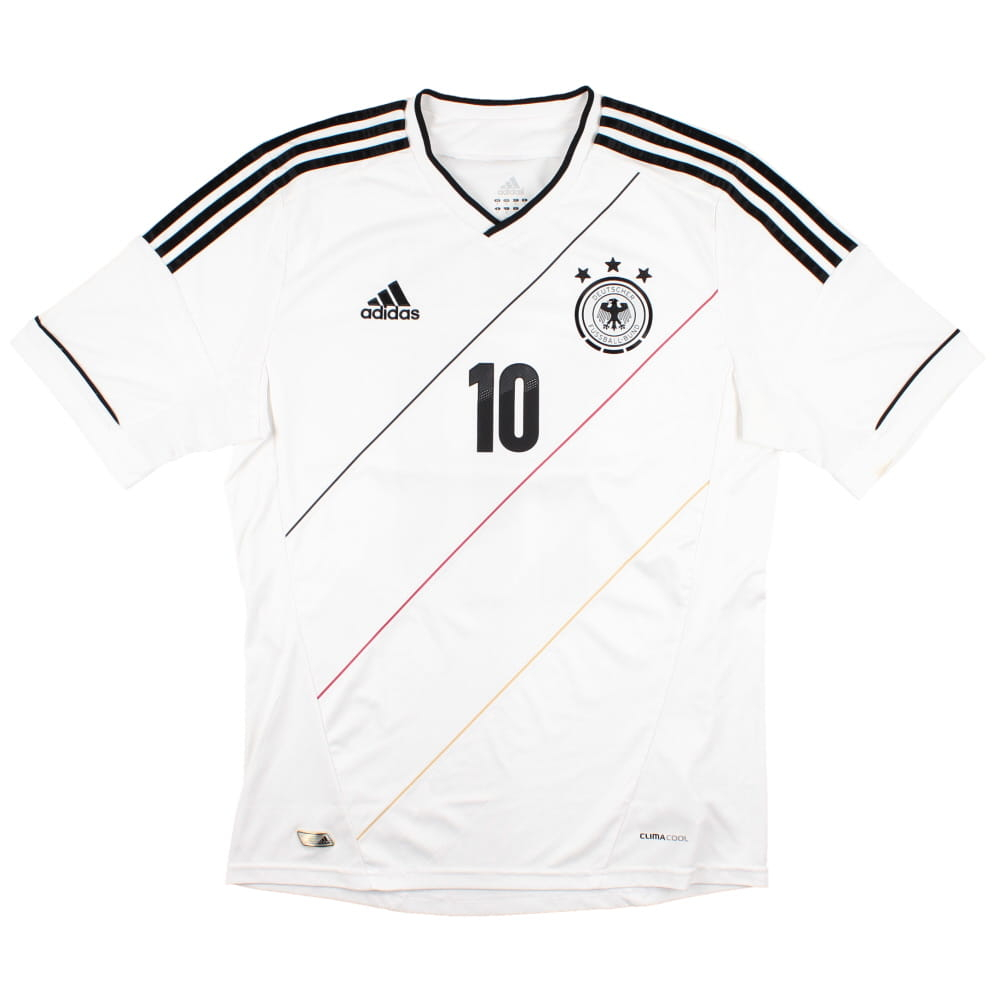 Germany 2012-13 Home Shirt (M) Podolski #10 (Excellent)