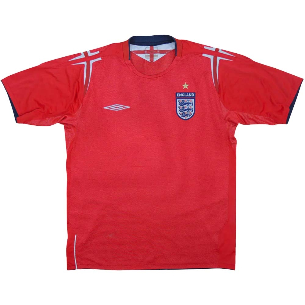 England 2004-06 Away Shirt (Very Good) (Charlton 10)