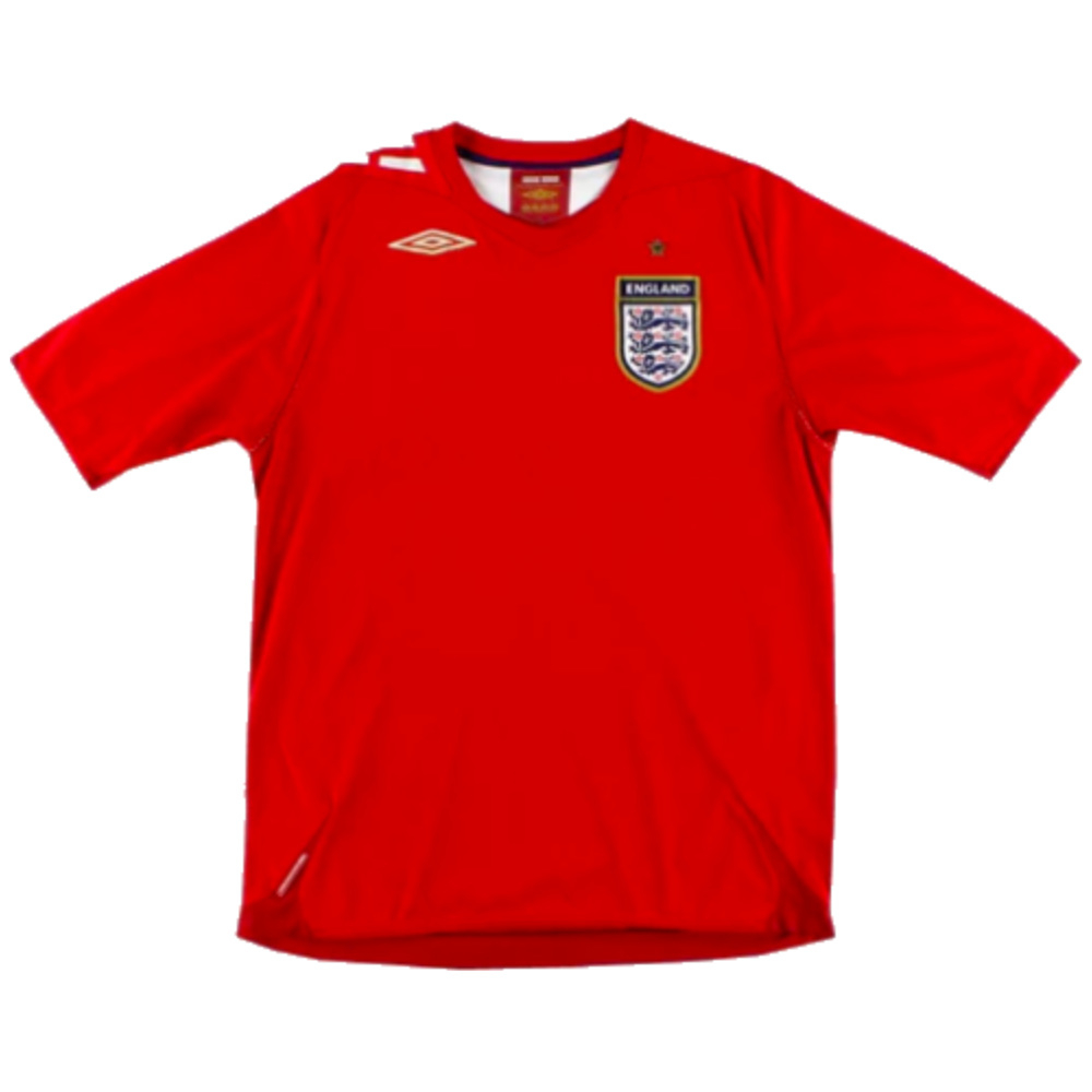 England 2006-08 Away Shirt (Very Good) (Charlton 10)