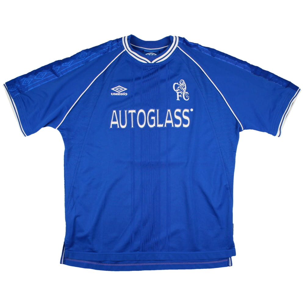 Chelsea 1999-01 Home Shirt (XL) Zola #25 (Excellent)