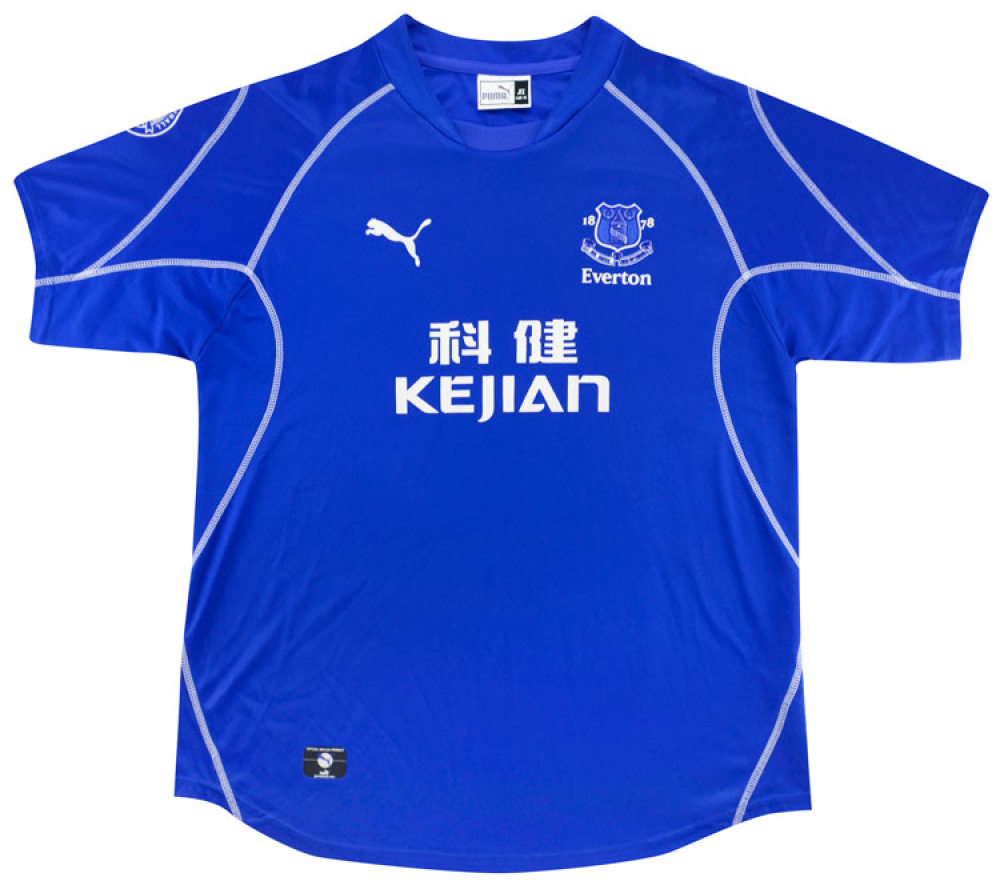 Everton 2002/03 Home Shirt (Rooney #18) (S) (Very Good)