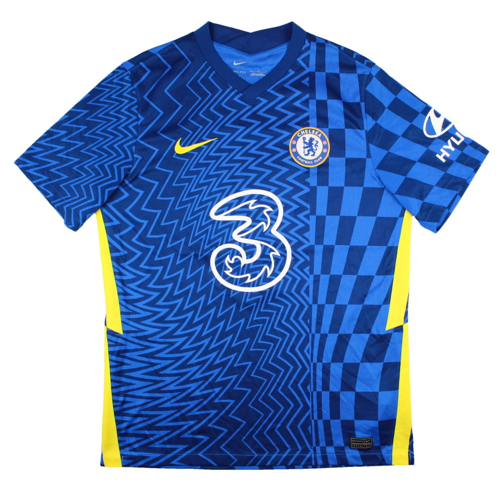 Chelsea 2021-22 Home Shirt (Lukaku #9) (L) (Excellent)