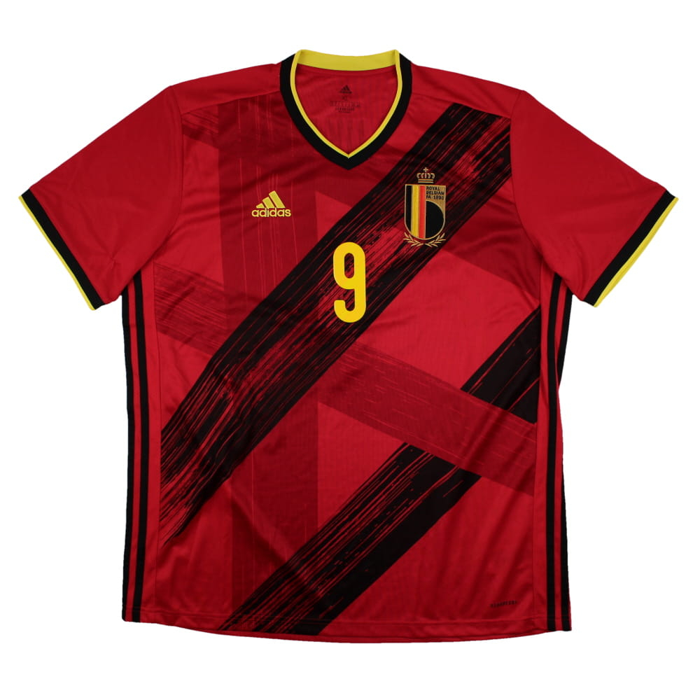 Belgium 2020-22 Home Shirt (XL) Lukaku #9 (Excellent)