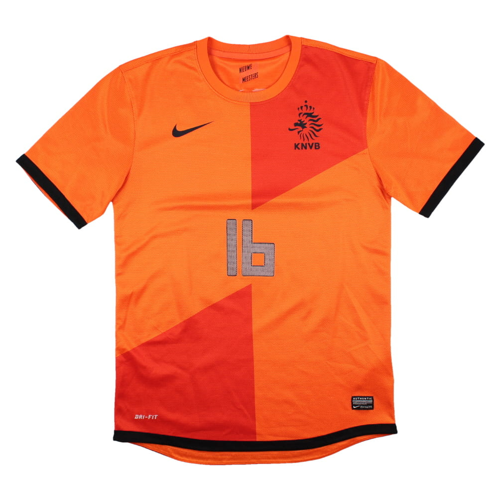 Holland 2012-13 Home Shirt (S) V. Persie #16 (Very Good)