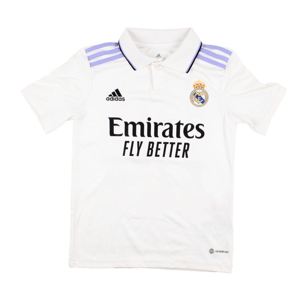 Real Madrid 2022-23 Home Shirt (SB 9-10) (Vini Jr #20) (Fair)