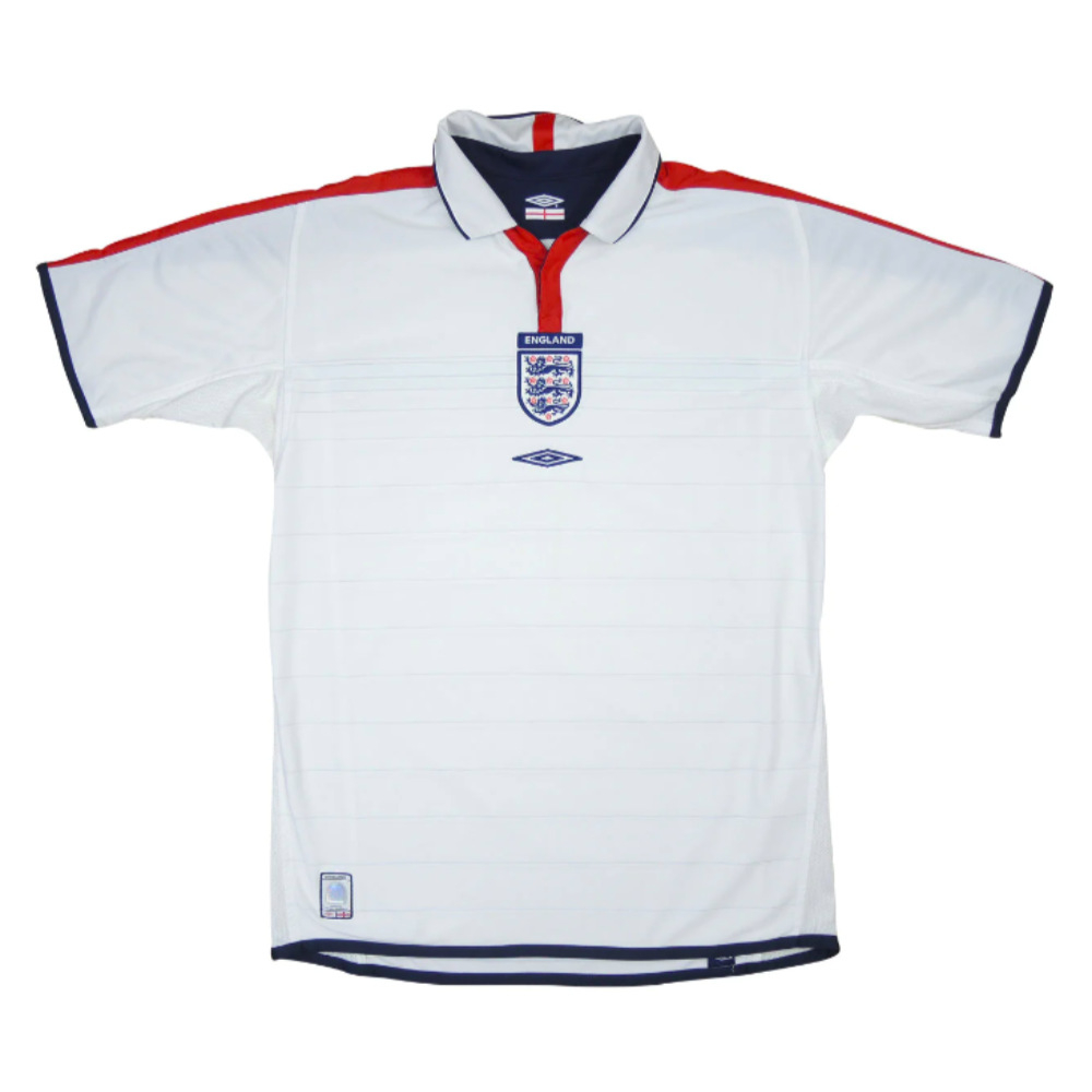 England 2003-05 Home Shirt (XL) (Very Good) (GASCOIGNE 8)