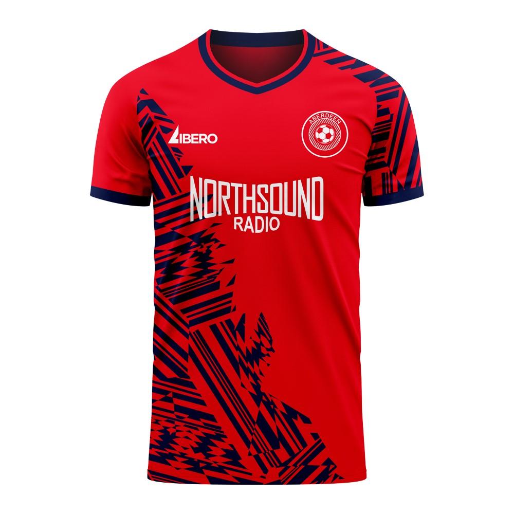  Aberdeen 2024-2025 Home Concept Football Kit (Libero) (Your Name) - Womens