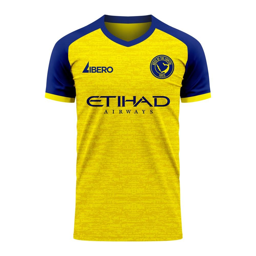 Al-Nassr 2024-2025 Home Concept Football Kit (Libero) - Little Boys (Ronaldo 7)