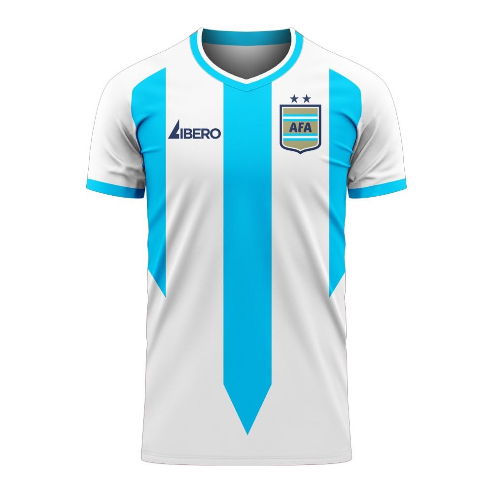 Argentina 2024-2025 Home Concept Football Kit (Libero) (CRESPO 9)