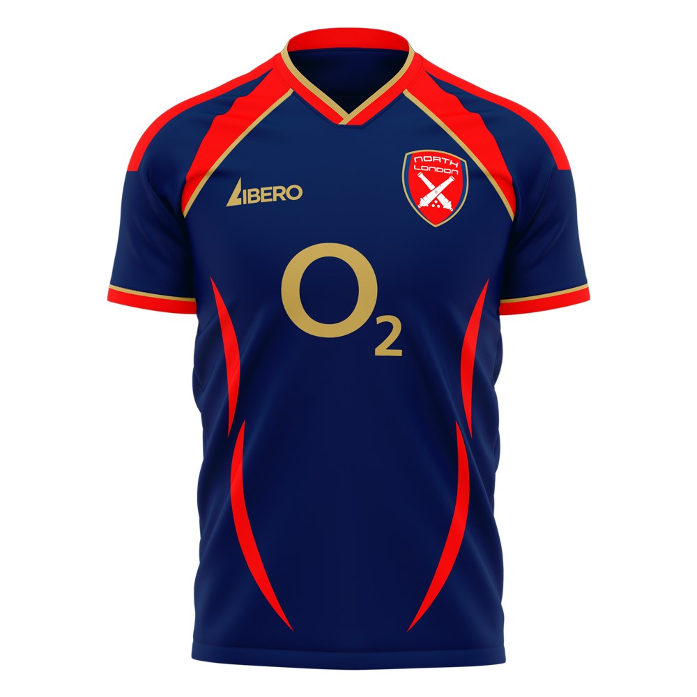 North London Reds 2006 Style Away Concept Shirt (Libero) (Gallas 10)