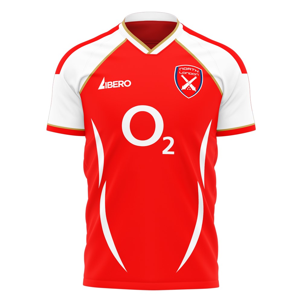 North London Reds 2006 Style Home Concept Shirt (Libero) (Gilberto 19)