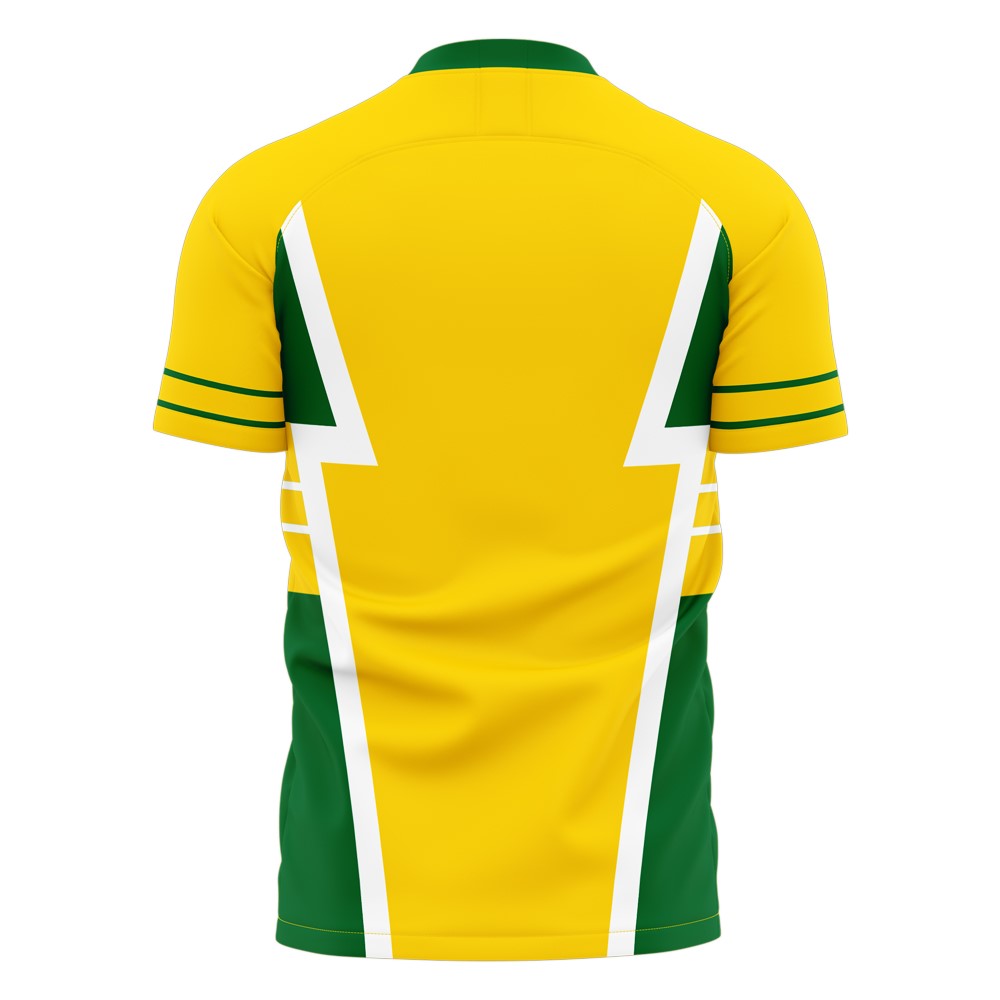 Australia 1990s Style Concept Football Kit (Libero) (Your Name)