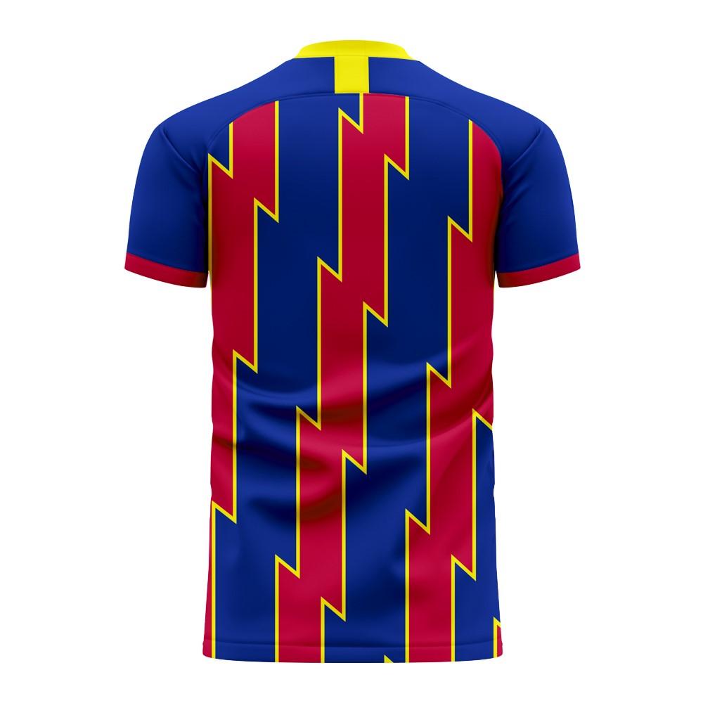 Catalonia 2024-2025 Home Concept Football Kit (Libero) (Your Name)