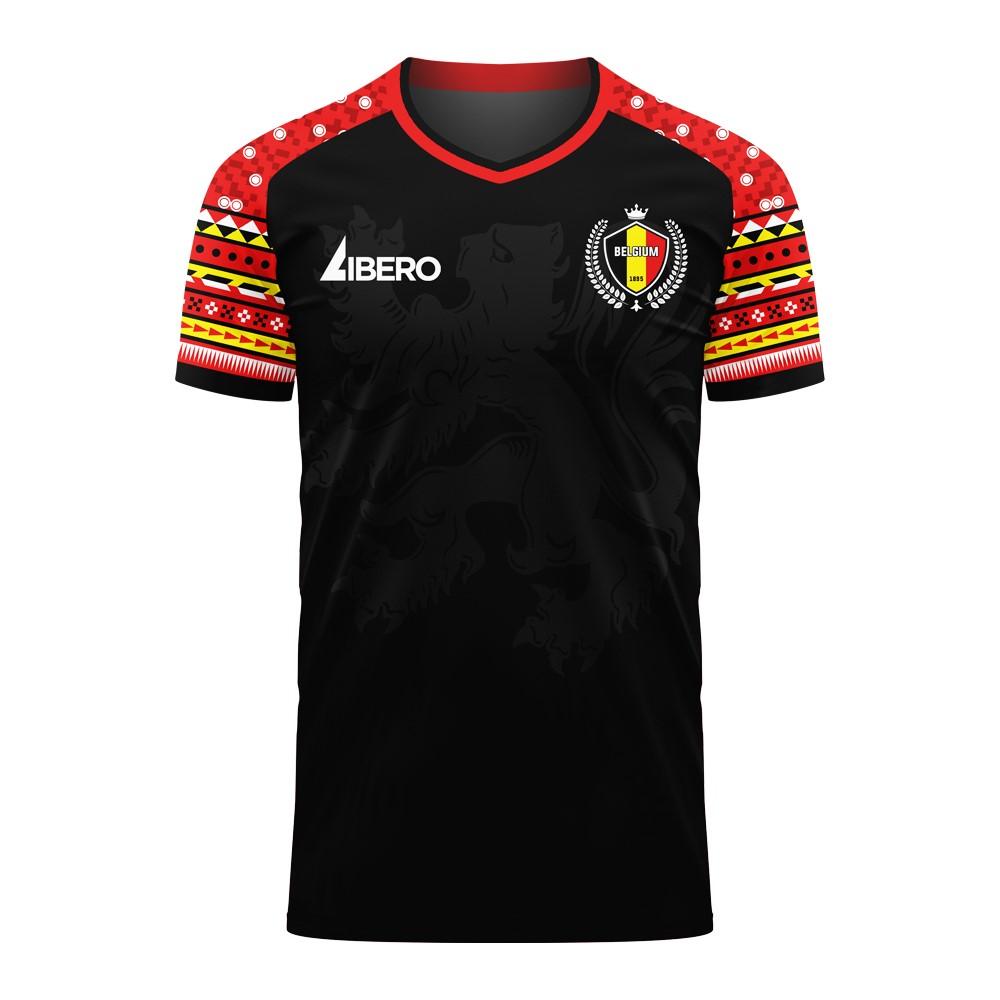 Belgium 2024-2025 Away Concept Football Kit (Libero) (T HAZARD 16)