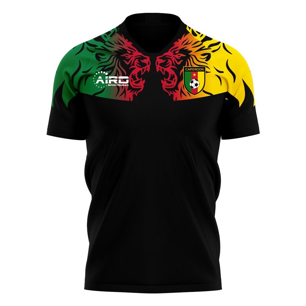 Cameroon 2024-2025 Third Concept Football Kit (Airo) (GEREMI 8)