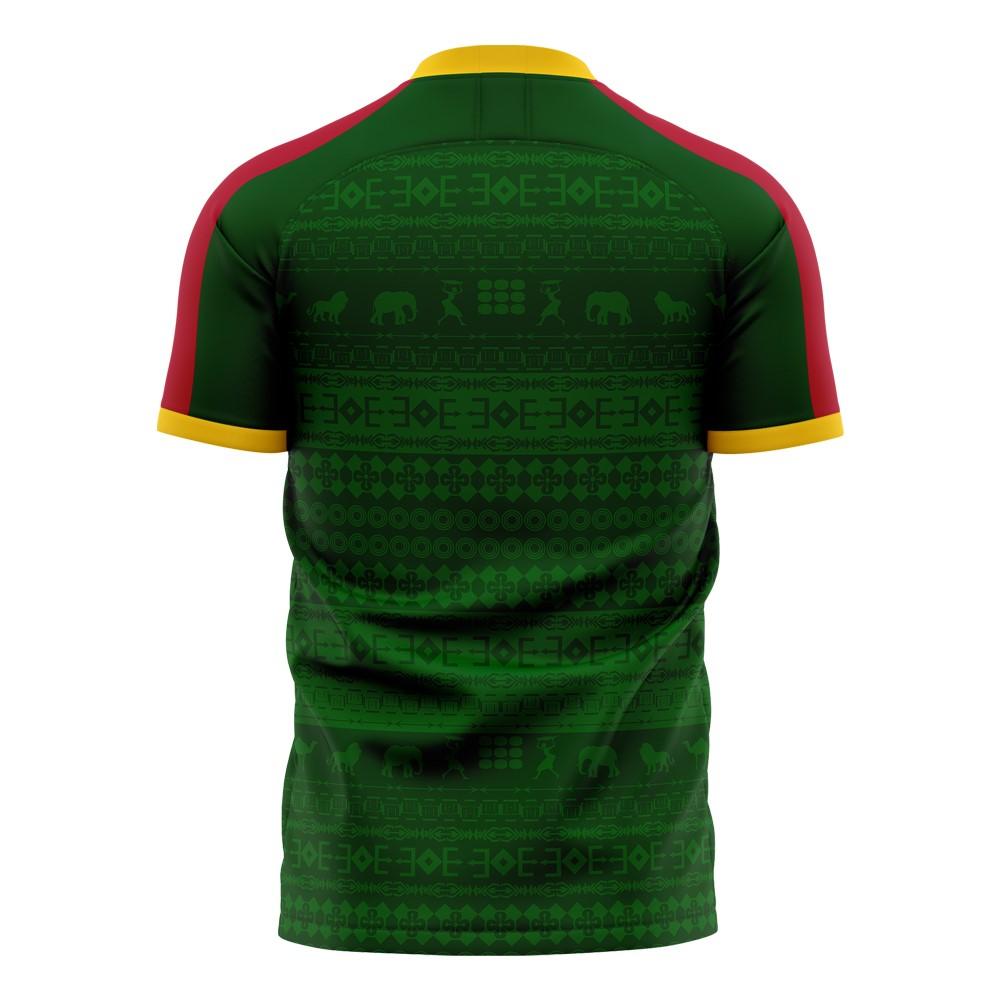 Cameroon 2024-2025 Home Concept Football Kit (Libero) (MILLA 9)