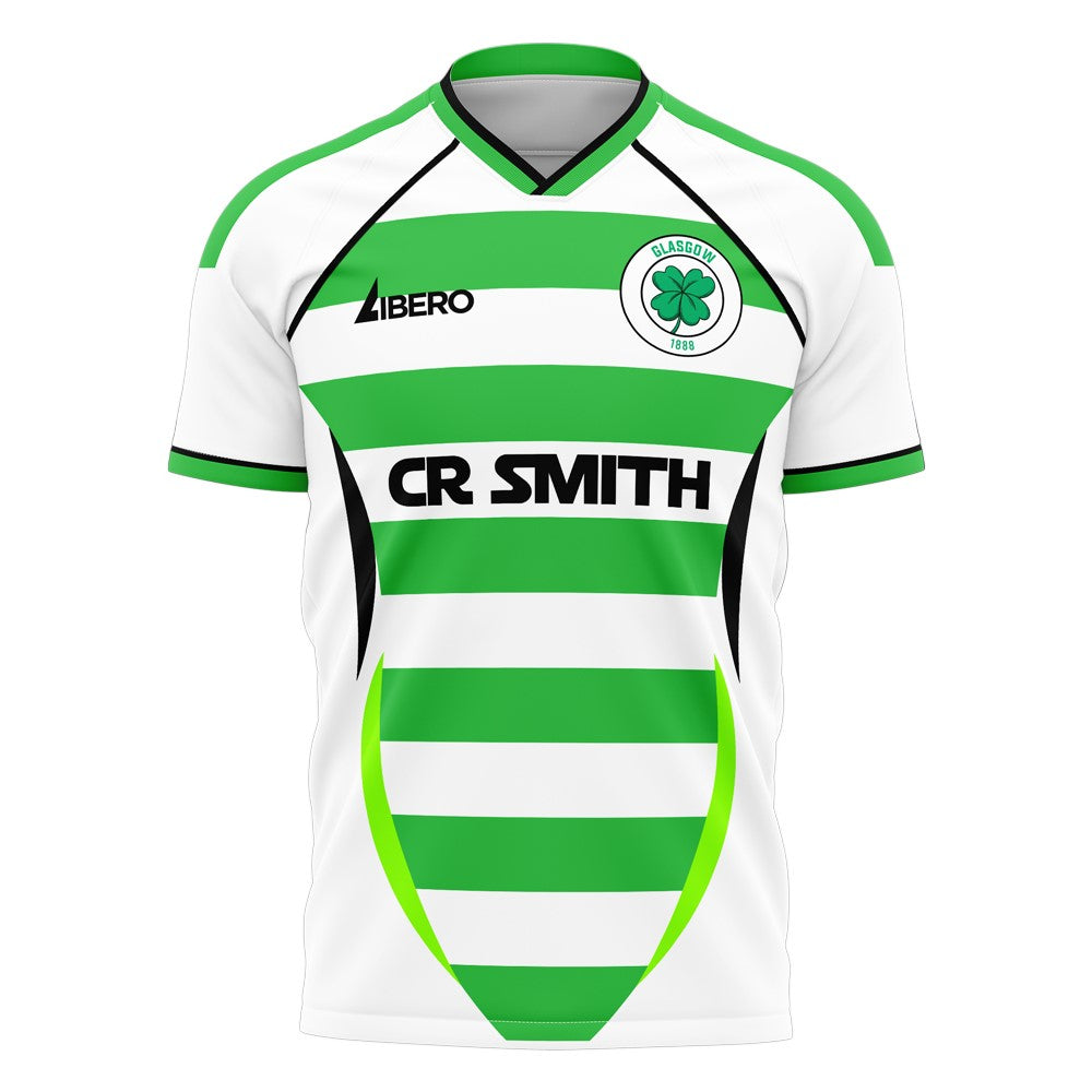 Glasgow Greens 2006 Style Home Concept Shirt (Libero) (Vennegoor Of Hesselink 10)