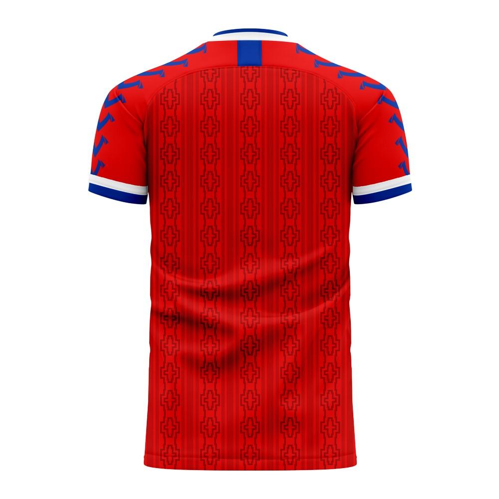 Chile 2024-2025 Home Concept Football Kit (Viper) (ZAMORANO 9)