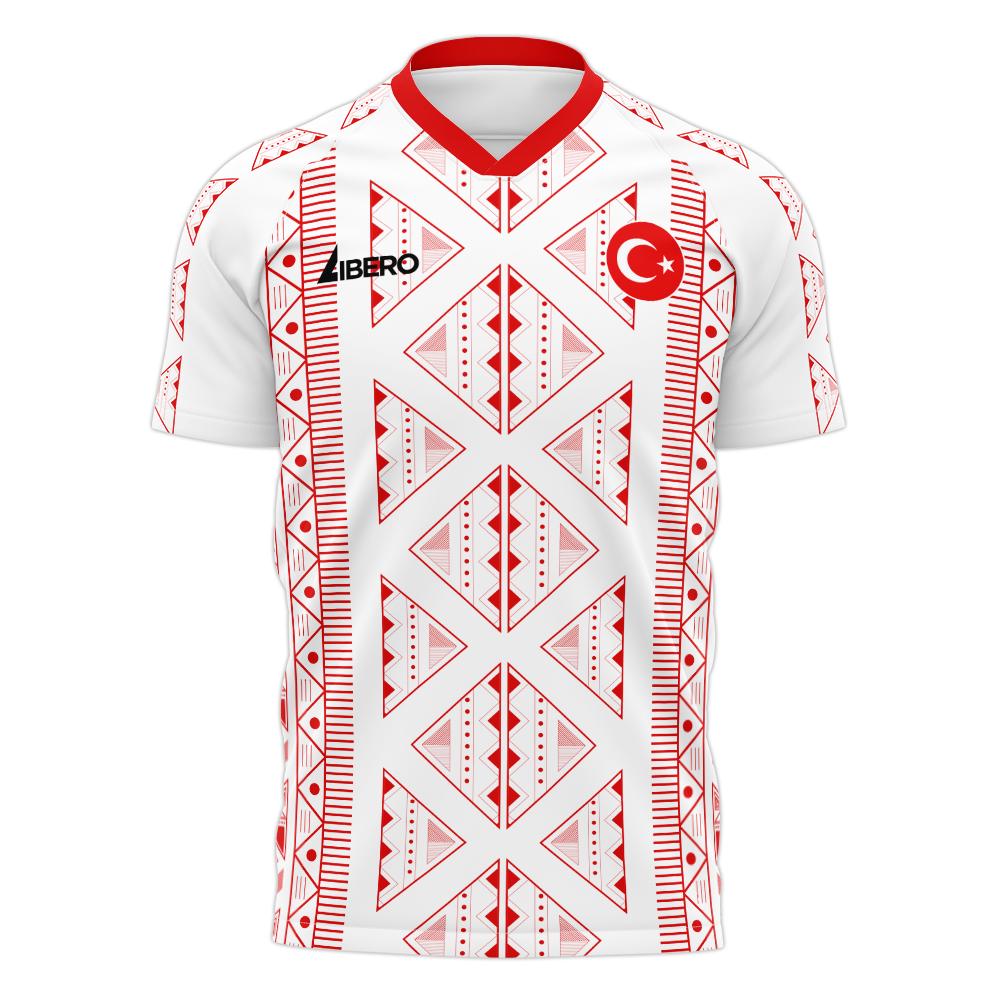 Turkey 2024-2025 Away Concept Football Kit (Libero) (TUFAN 6)