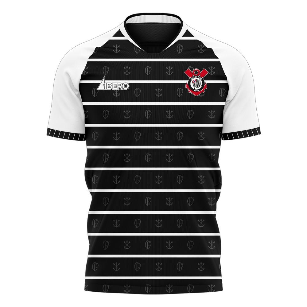 Corinthians 2024-2025 Away Concept Football Kit (Libero) (RIVELINO 10)