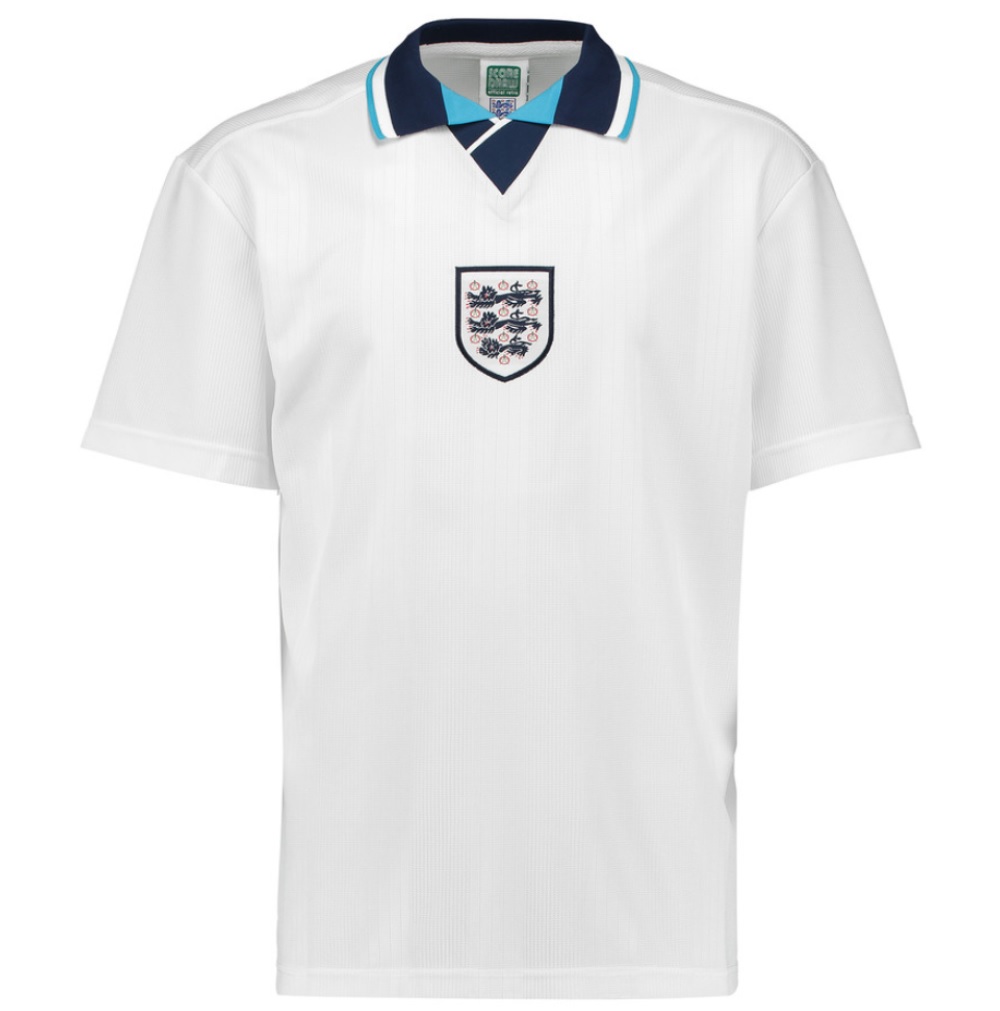 Score Draw England Euro 1996 Home Shirt (Anderton 11)