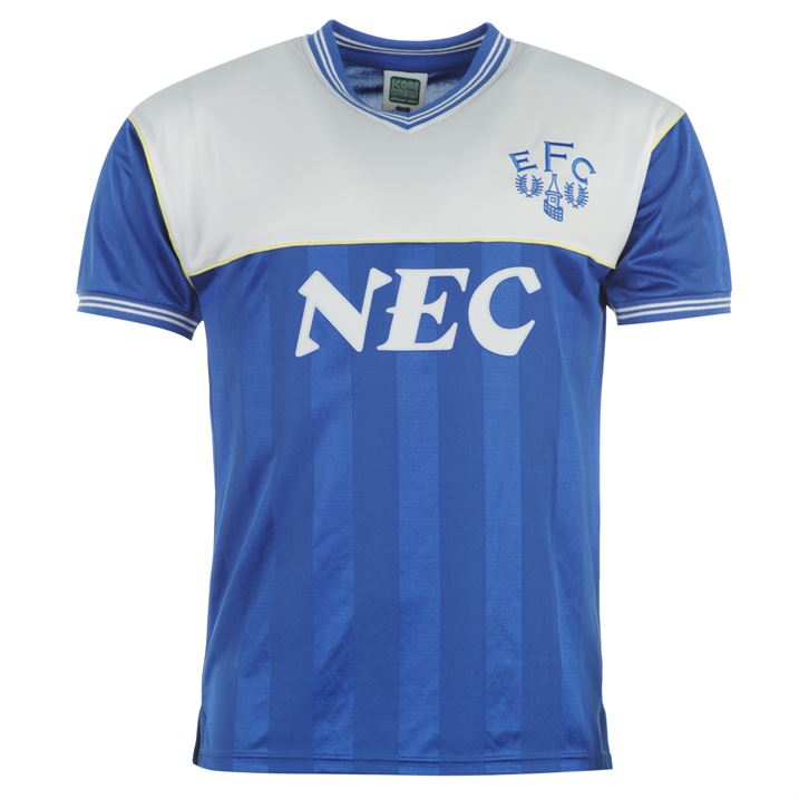 Score Draw Everton 1986 Home Shirt (ROONEY 10)