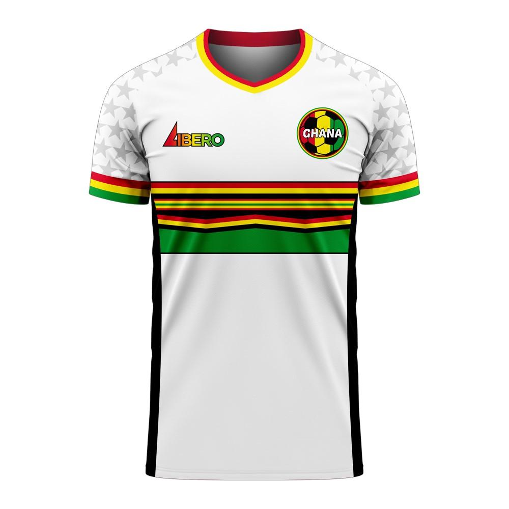 Ghana 2024-2025 Home Concept Football Kit (Libero) (Your Name)