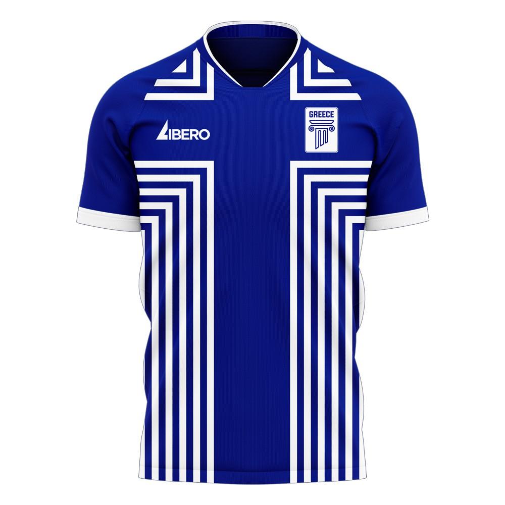 Greece 2024-2025 Away Concept Football Kit (Libero) (Your Name)