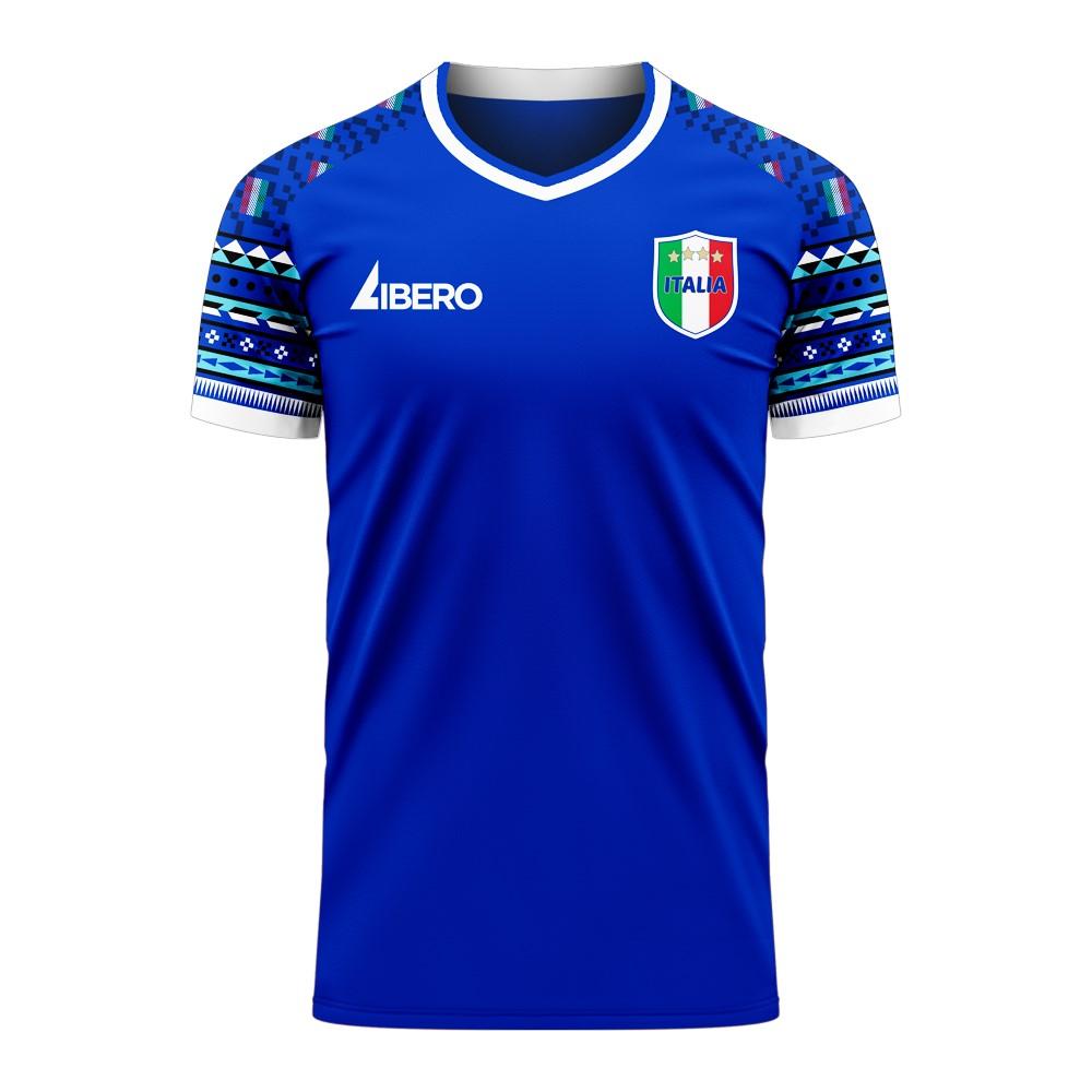 Italy 2024-2025 Home Concept Football Kit (Libero) (SIRIGU 1)