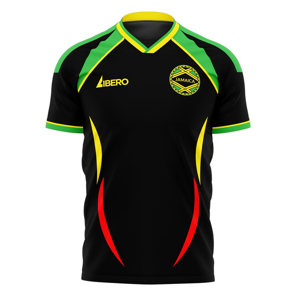 Jamaica 2006 Style Away Concept Shirt (Libero) (Your Name)