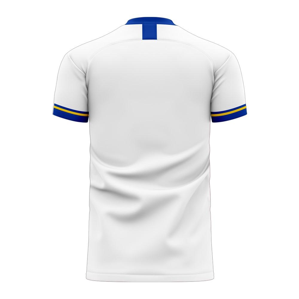 Leeds 2020-2021 Home Concept Football Kit (Fans Culture) (STRACHAN 7)