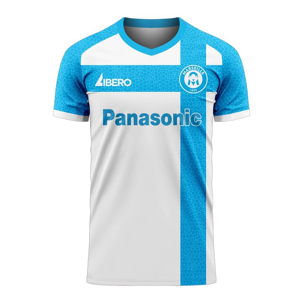 Marseille 2024-2025 Home Concept Football Kit (Libero) (DESCHAMPS 11)