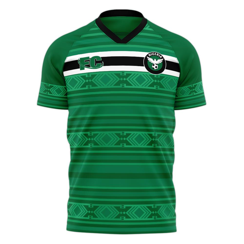 Nigeria 2020-2021 Home Concept Kit (Fans Culture) (OSIMHEN 9)