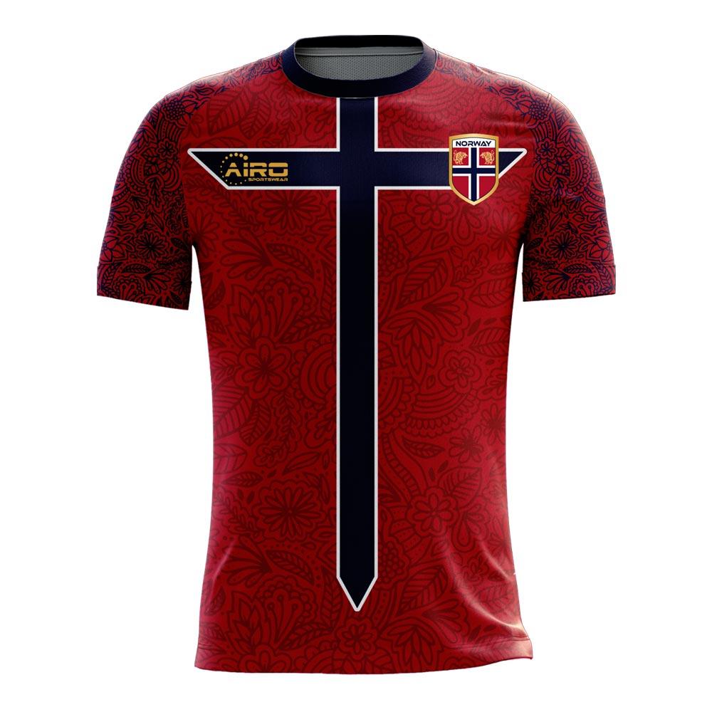 Norway 2024-2025 Home Concept Football Kit (Airo) (GAMST 11)