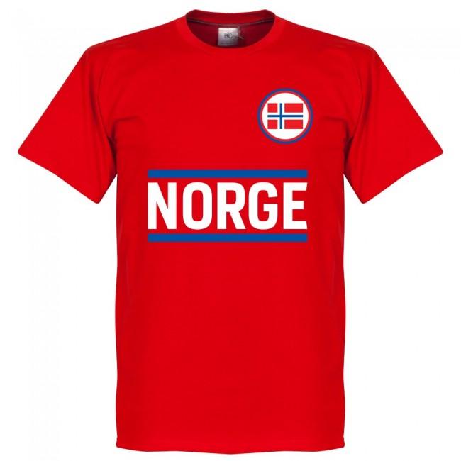 Norway Team T-Shirt - Red (Odegaard 8)