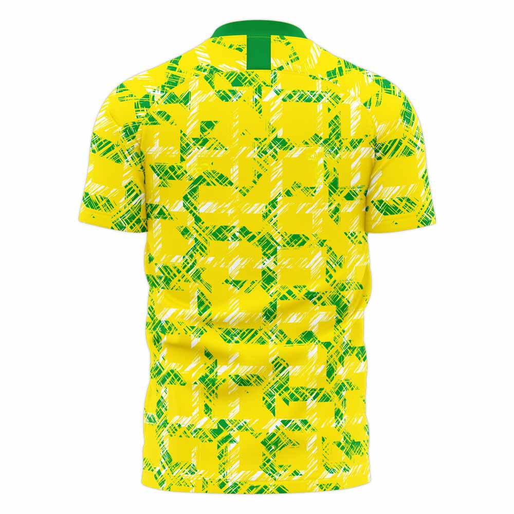 Norwich 1990s Home Concept Football Kit (Libero) (SUTTON 9)