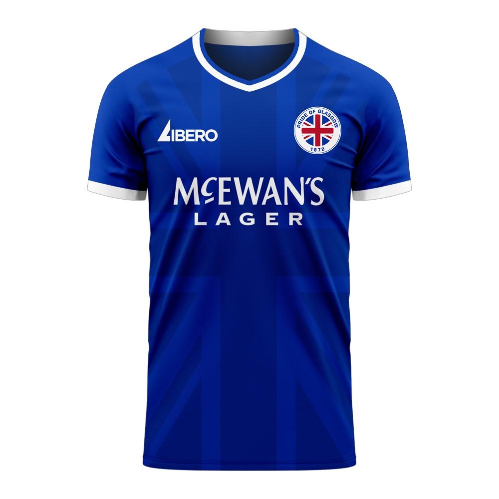 Glasgow 2024-2025 Home Concept Football Kit (Libero) (FERGUSON 6)